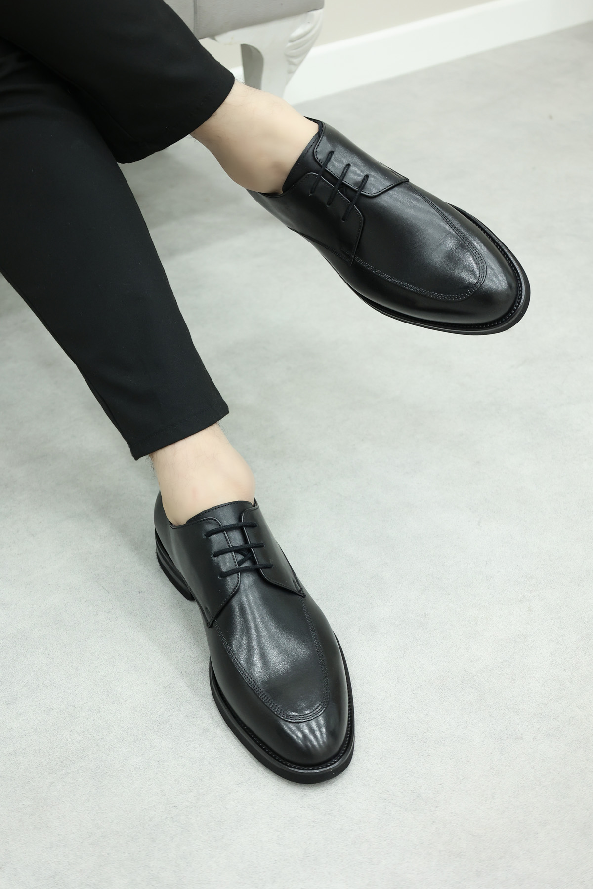 Hakiki Deri Erkek Klasik Ayakkabı 778MA24-379 - Görsel 3