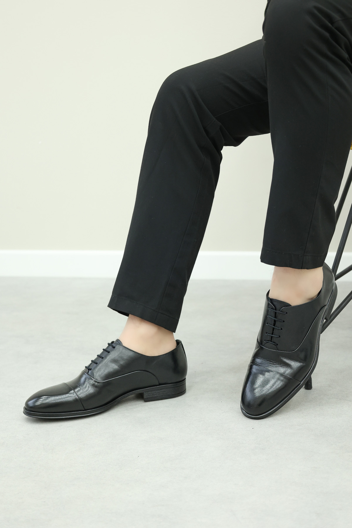 Hakiki Deri Erkek Klasik Ayakkabı 195MA7001 - Görsel 2