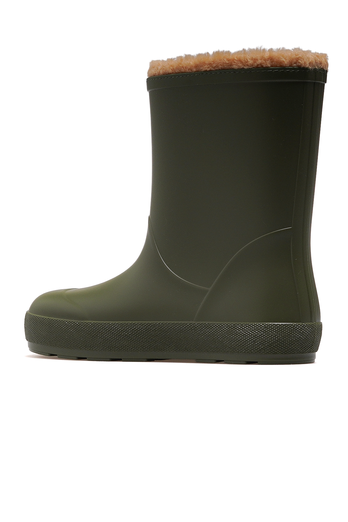 Yogi Borreguito Unisex Çocuk Kürklü Su Geçirmez Çizme 25k W10306 Haki - Görsel 4