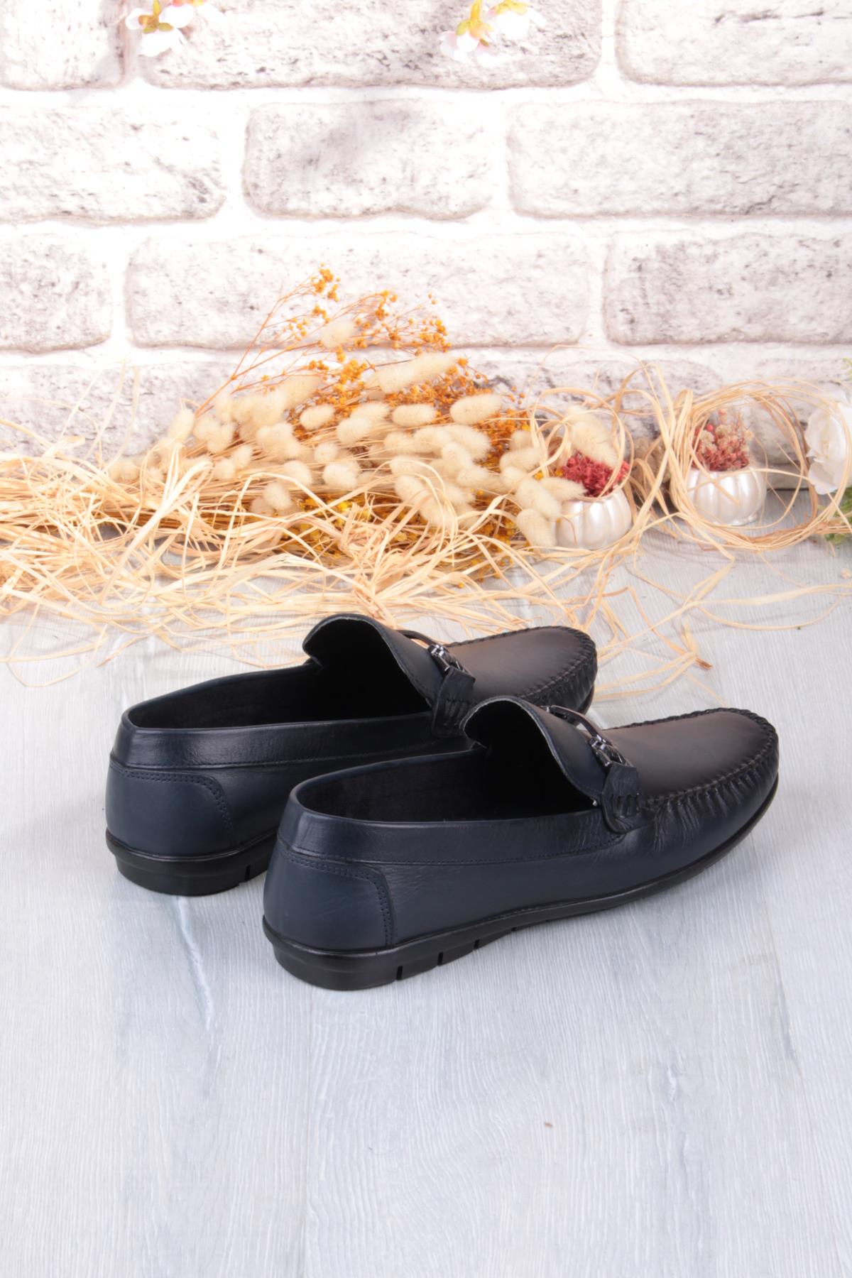 90152 Loafer Orijinal Ürün İç Ve Dış Hakiki Deri Erkek Ayakkabı - Görsel 6