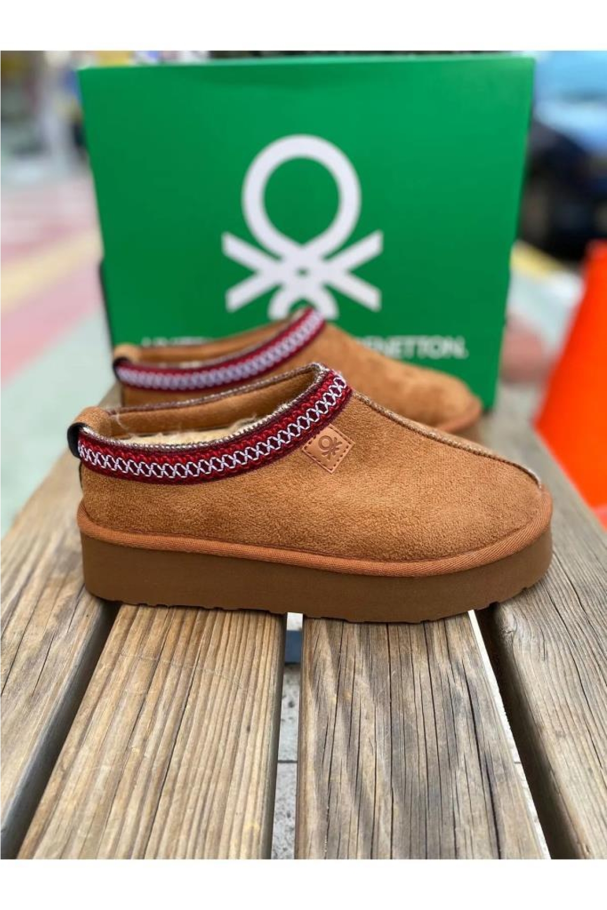 ® Kadın Tüylü Ayakkabı BN-50149 - Görsel 4