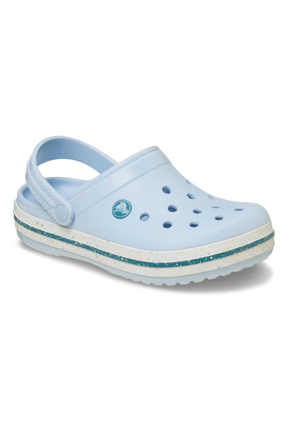 211621 Crocband Speckled Band Clog Terlik Mavi - Görsel 4