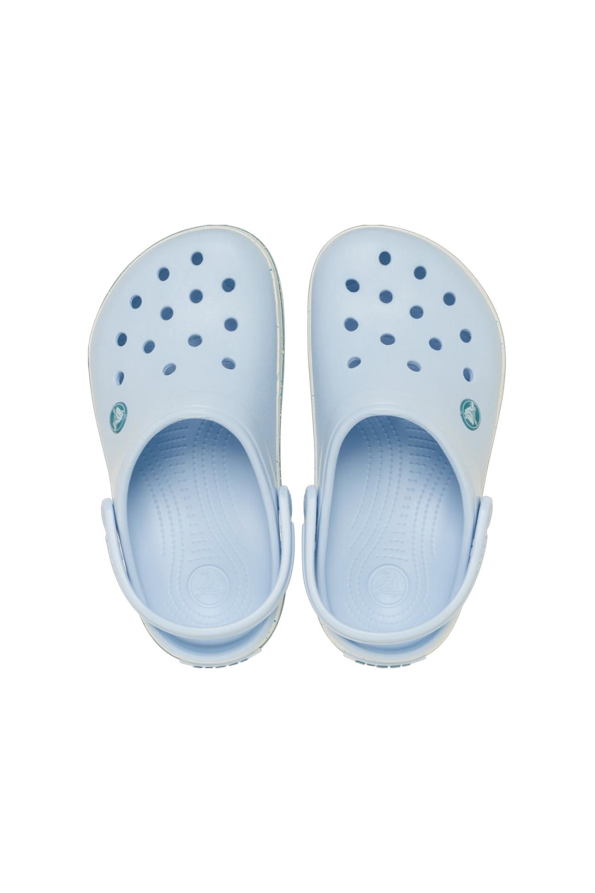 211621 Crocband Speckled Band Clog Terlik Mavi - Görsel 5