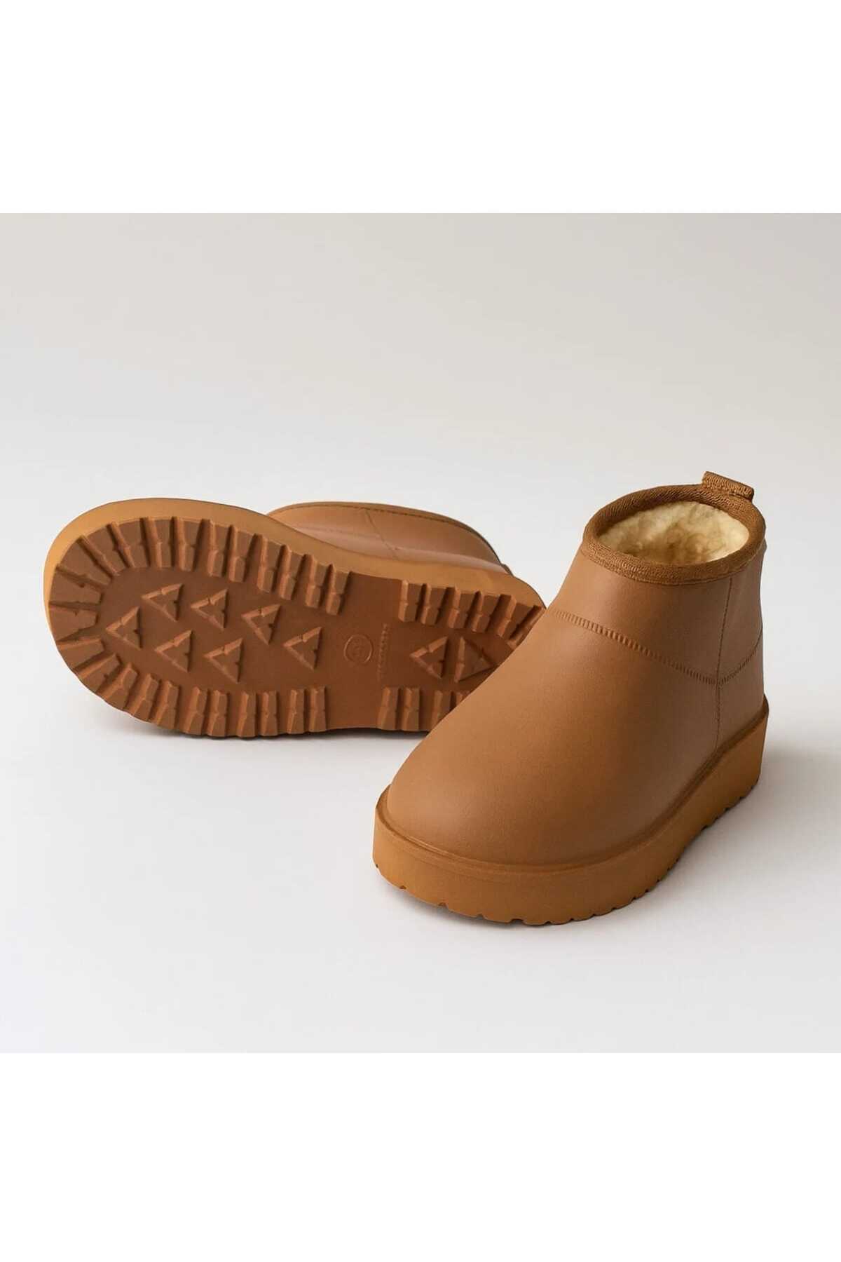 HSM SU GEÇİRMEZ İÇİ YOĞUN KÜRKLÜ KISA BOT - Görsel 3