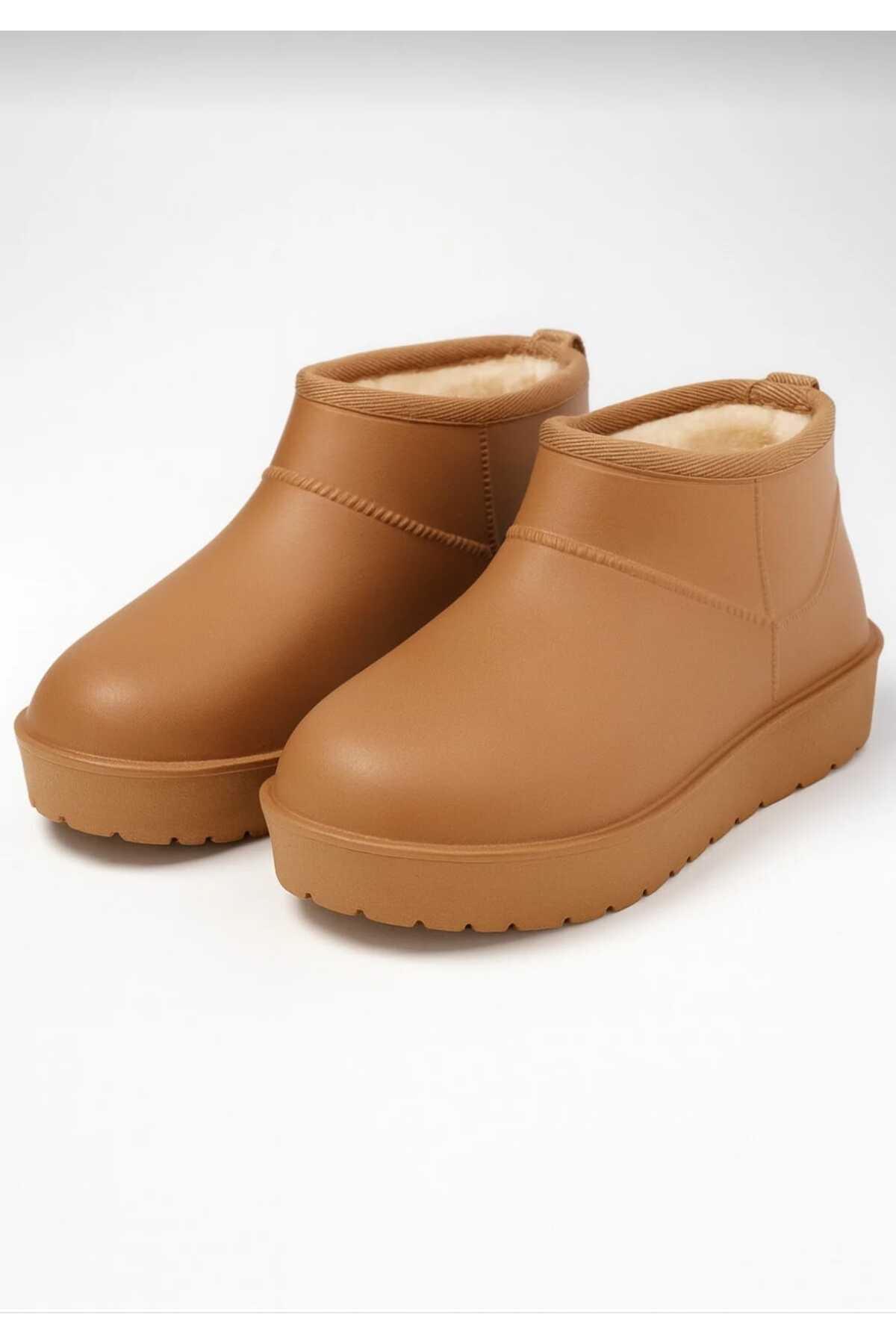 HSM SU GEÇİRMEZ İÇİ YOĞUN KÜRKLÜ KISA BOT - Görsel 4