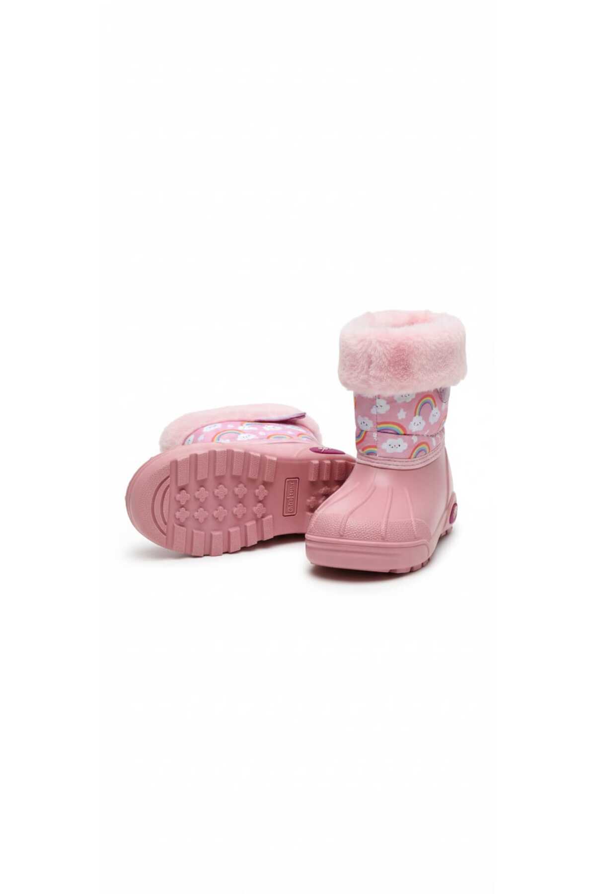 KIZ ÇOCUK SU GEÇİRMEZ İÇİ KÜRKLÜ KAR BOTU - Görsel 7