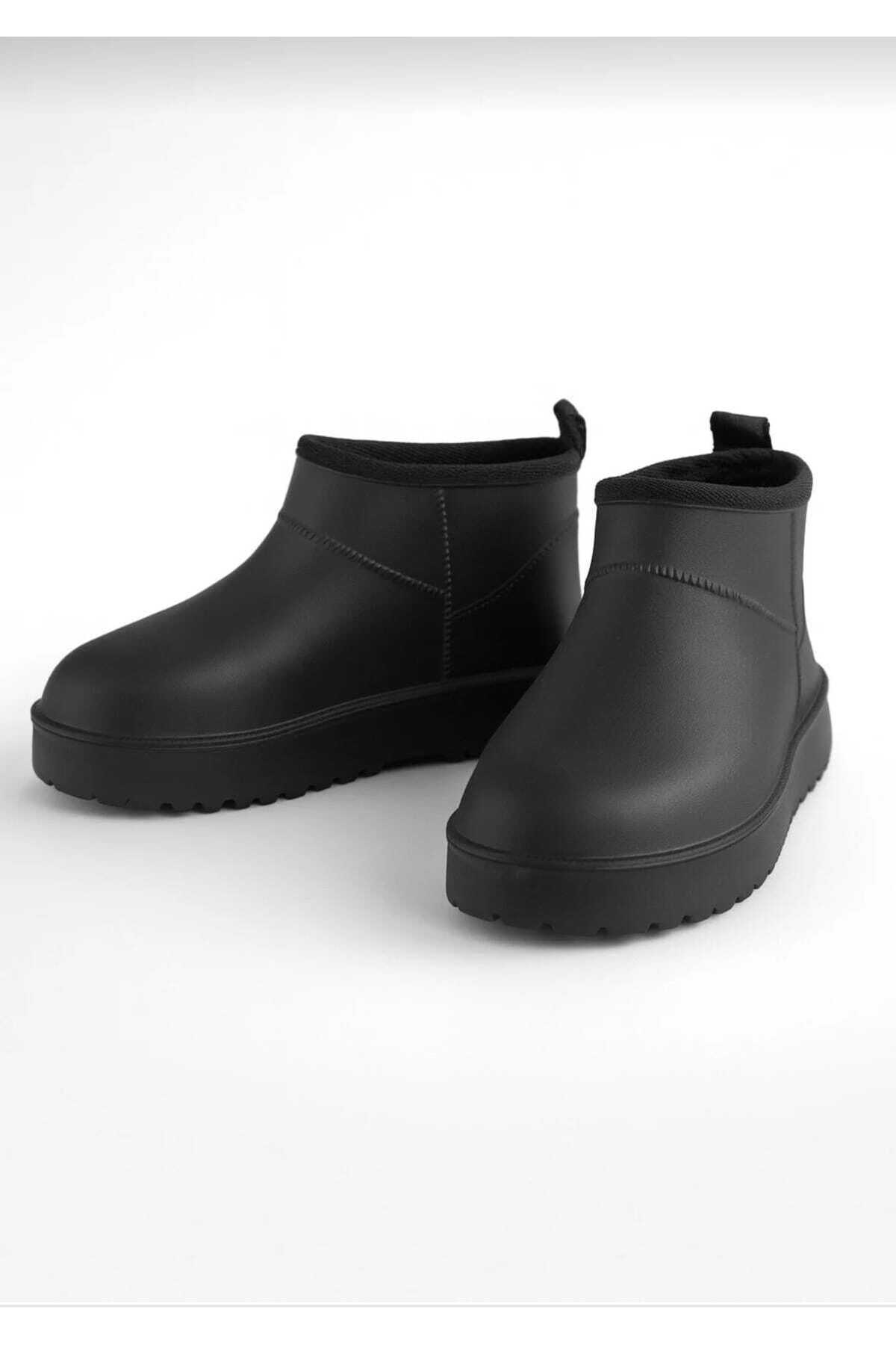 HSM SU GEÇİRMEZ İÇİ YOĞUN KÜRKLÜ KISA BOT - Görsel 2