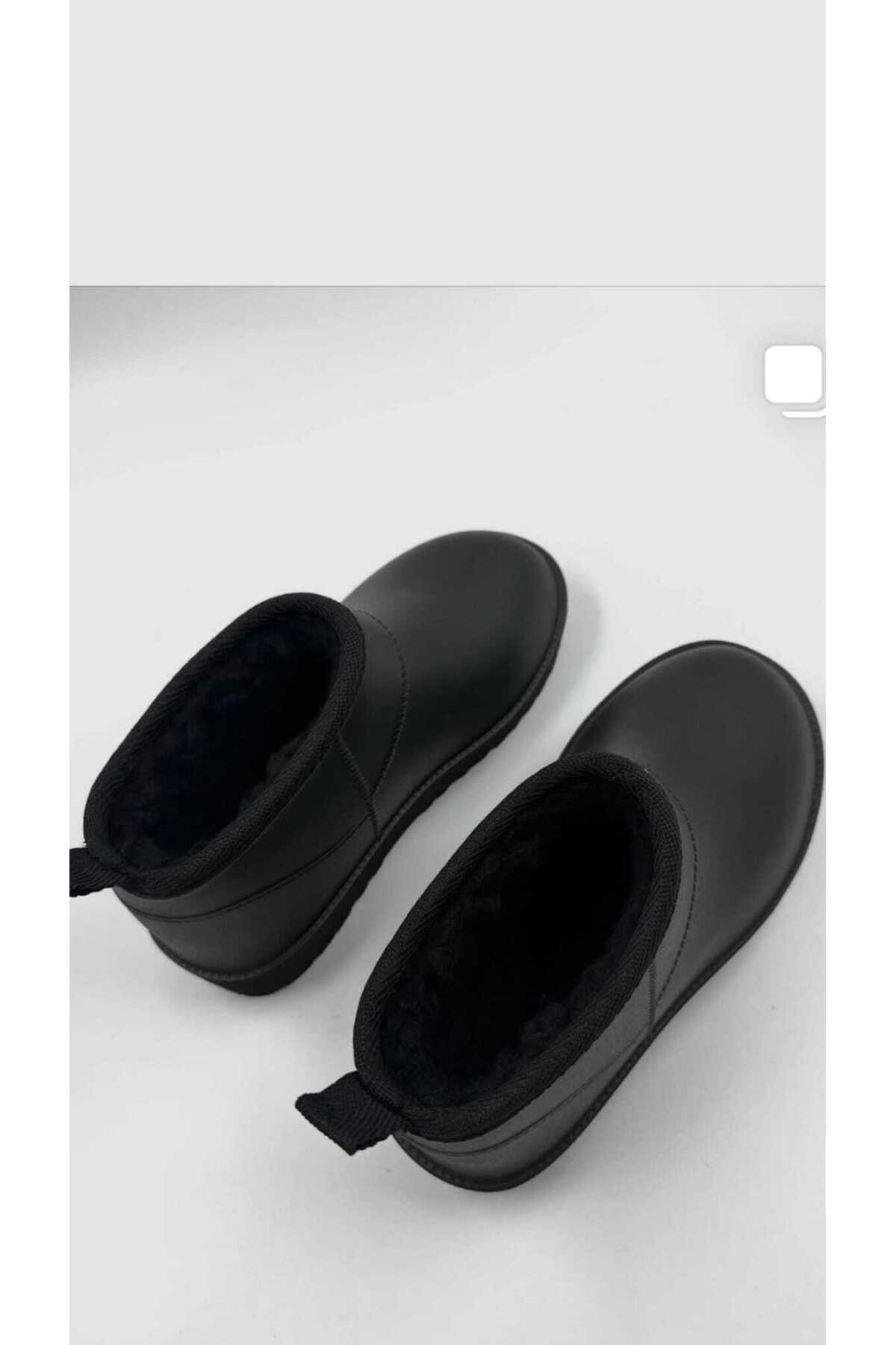 HSM SU GEÇİRMEZ İÇİ YOĞUN KÜRKLÜ KISA BOT - Görsel 3