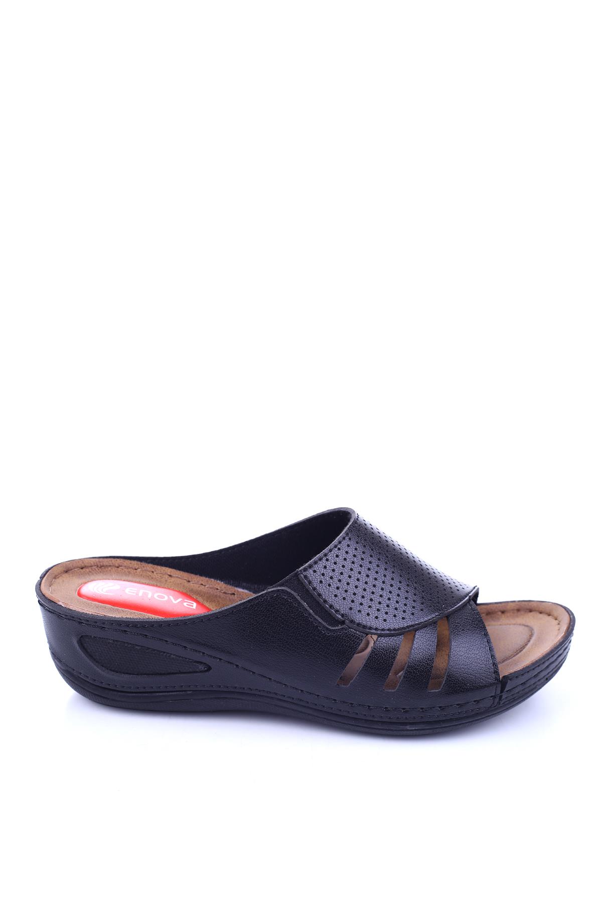 4743 Kadın Rahat Taban Ortopedik Günlük Terlik - Görsel 3