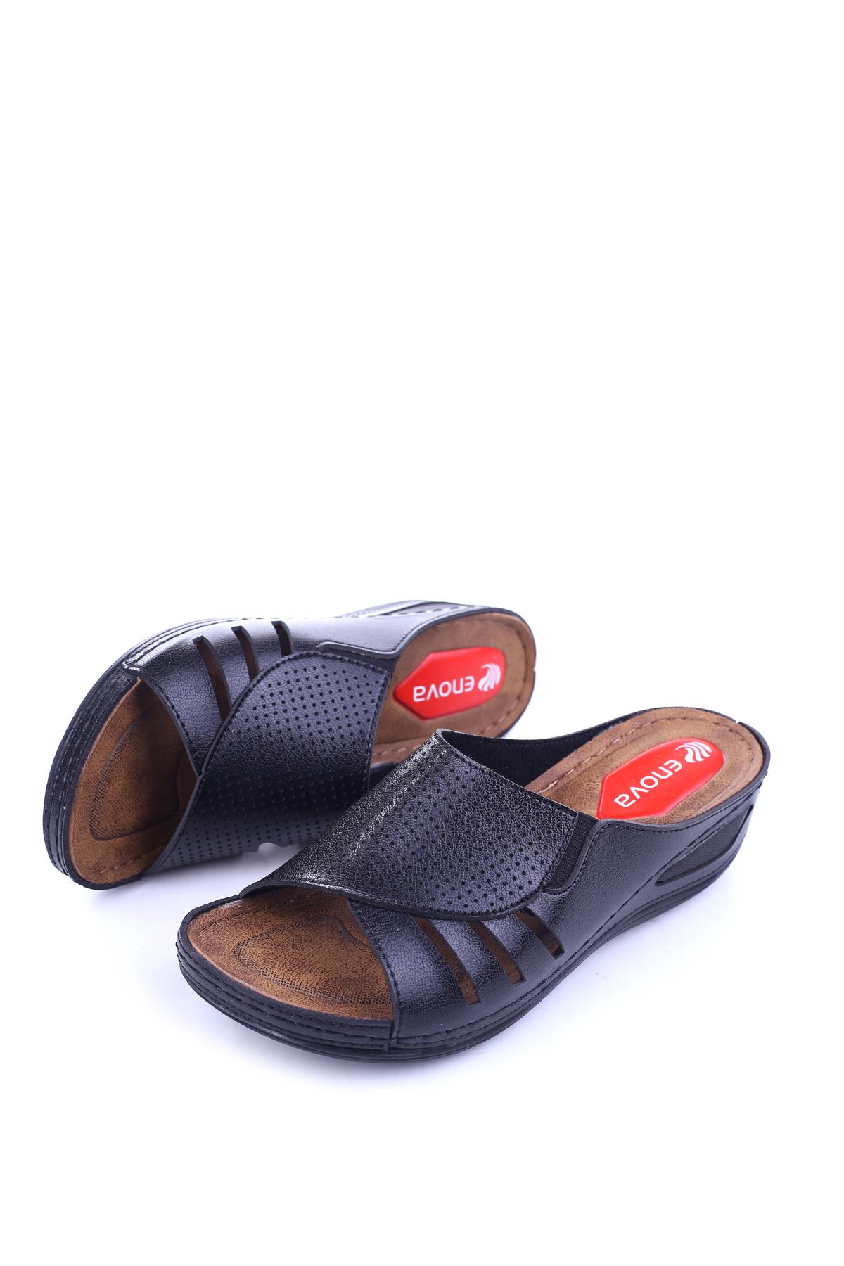 4743 Kadın Rahat Taban Ortopedik Günlük Terlik - Görsel 4