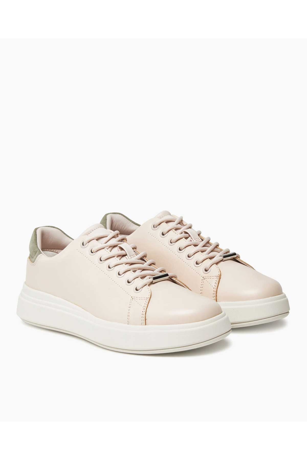 Yükselen Tabanlı Süet Detaylı Kadın Sneaker - Görsel 3