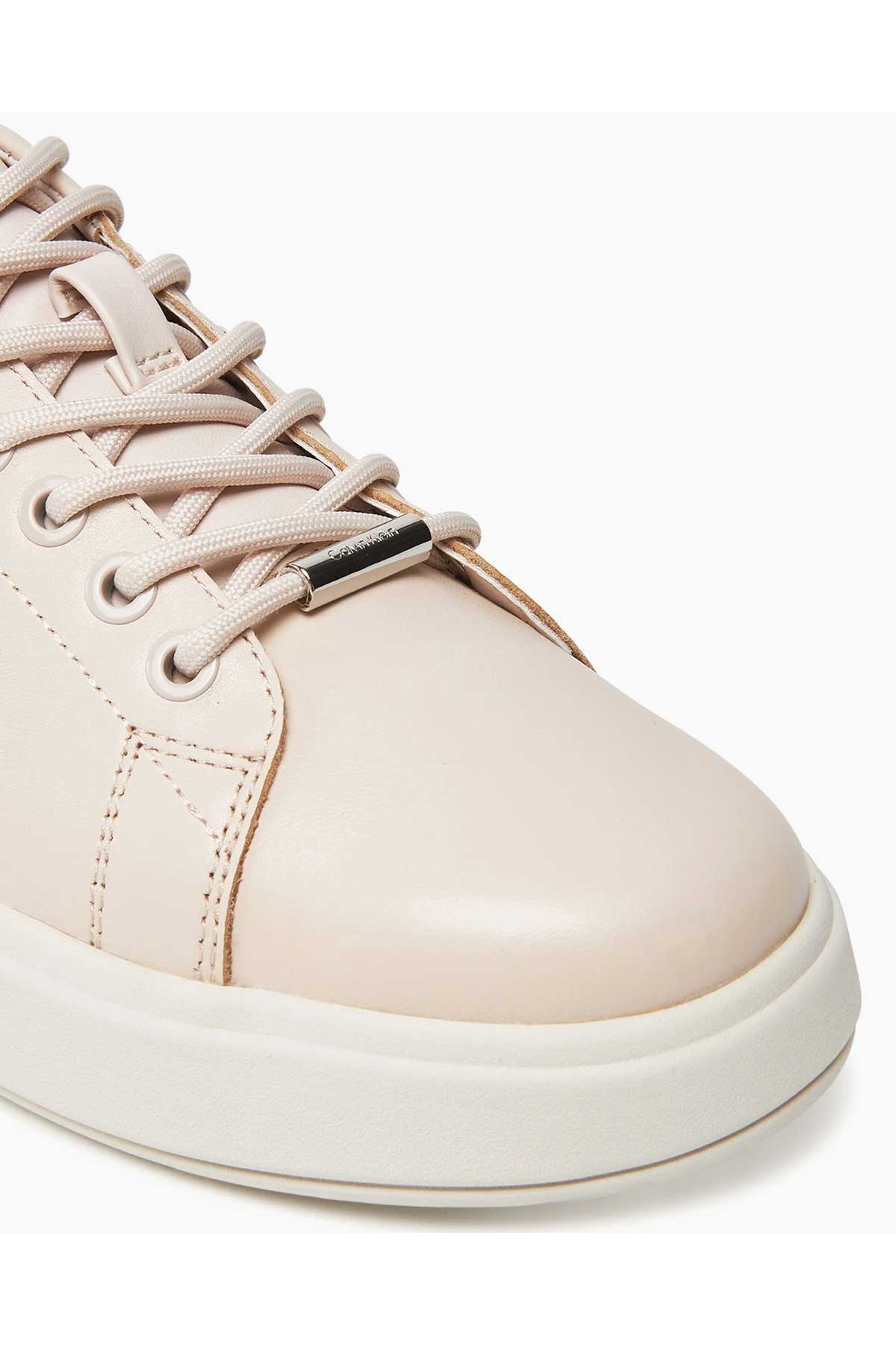 Yükselen Tabanlı Süet Detaylı Kadın Sneaker - Görsel 7