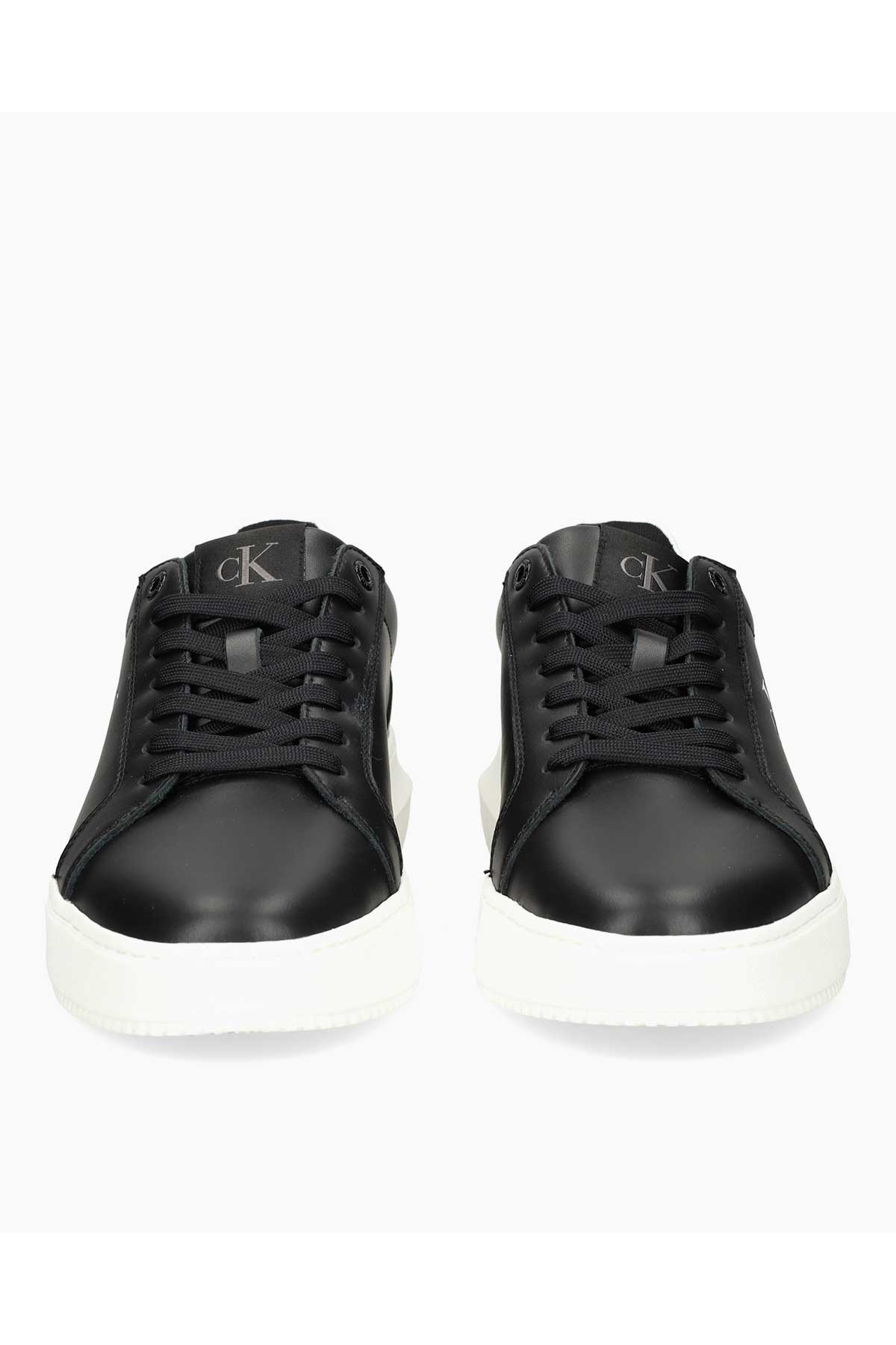 Malmo Kısa Kalın Taban Mono Logo Erkek Sneaker - Görsel 4