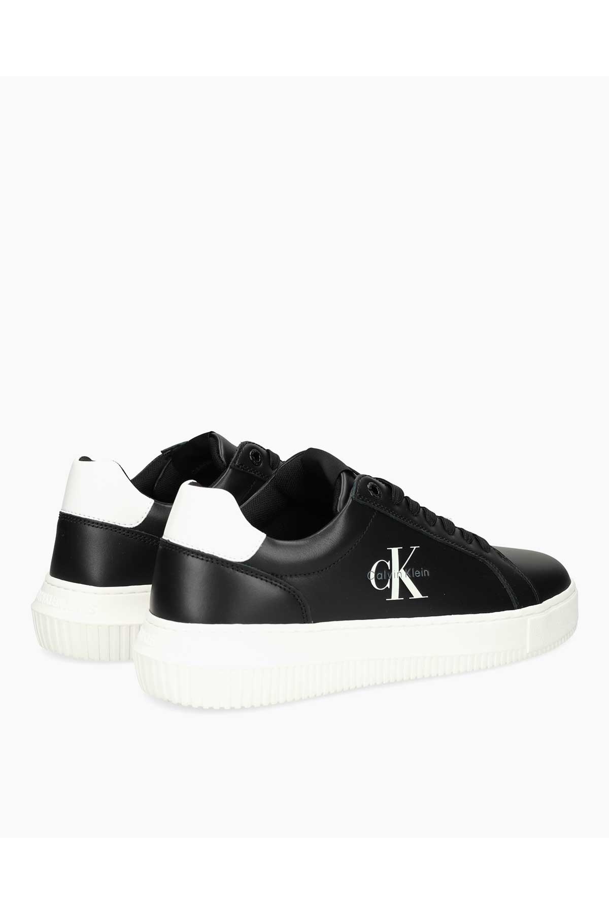 Malmo Kısa Kalın Taban Mono Logo Erkek Sneaker - Görsel 5