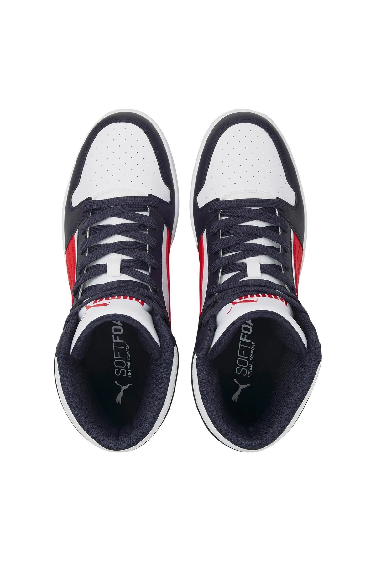 36957329 Rebound LayUp SL Mavi - Kırmızı - Beyaz Erkek Günlük Spor Ayakkabı - Görsel 5