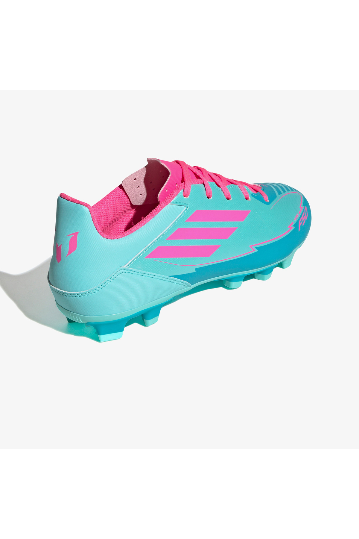 F50 Club Messi Erkek Mavi Çim Saha Kramponu - Görsel 3