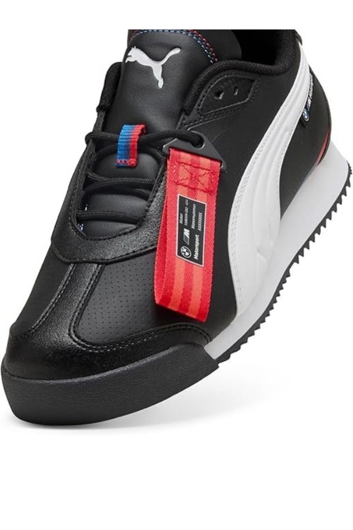 BMW MMS Roma Stradale Motorsport Erkek Siyah Sneaker Ayakkabı 30861701 - Görsel 3