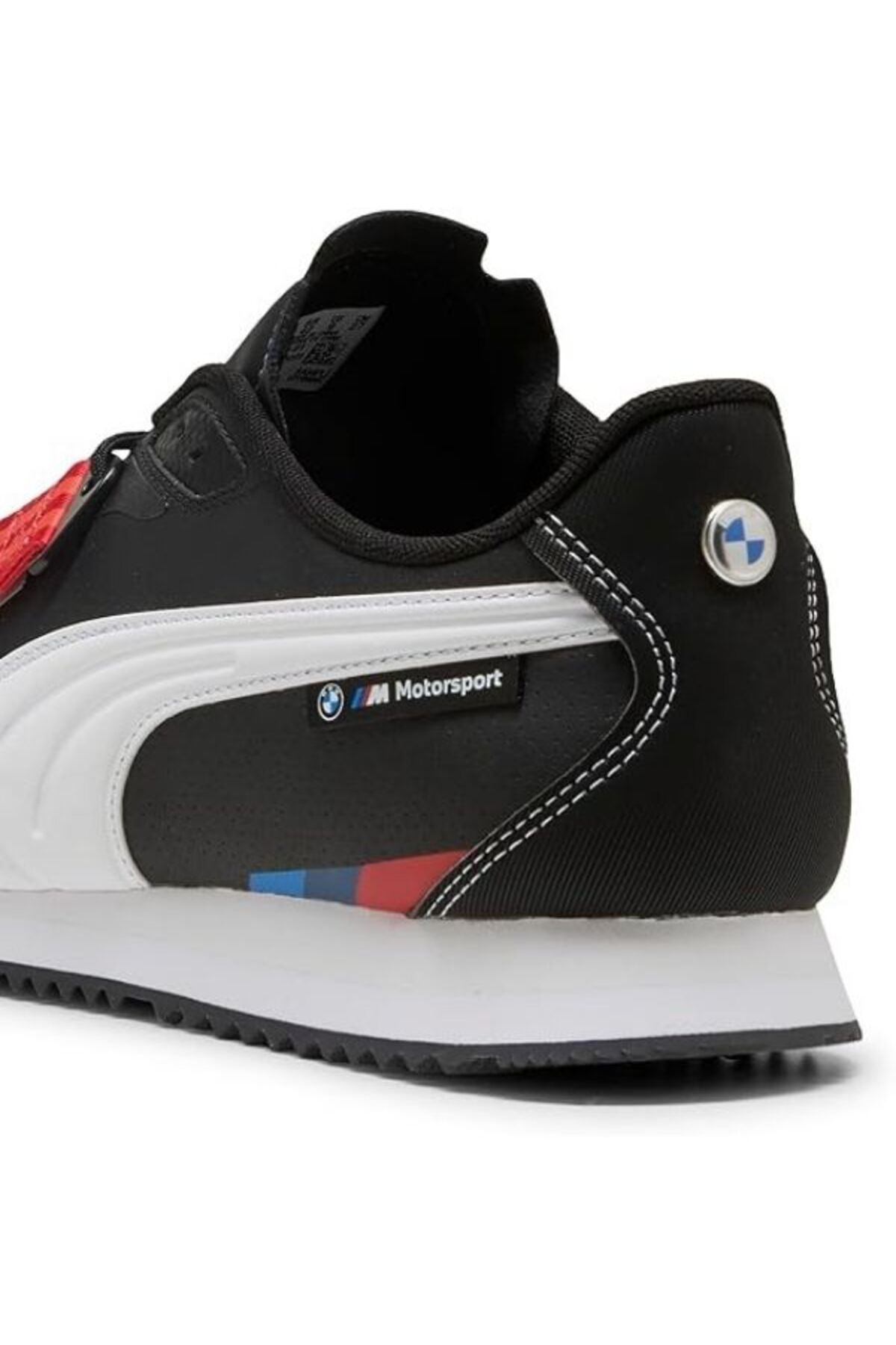BMW MMS Roma Stradale Motorsport Erkek Siyah Sneaker Ayakkabı 30861701 - Görsel 4
