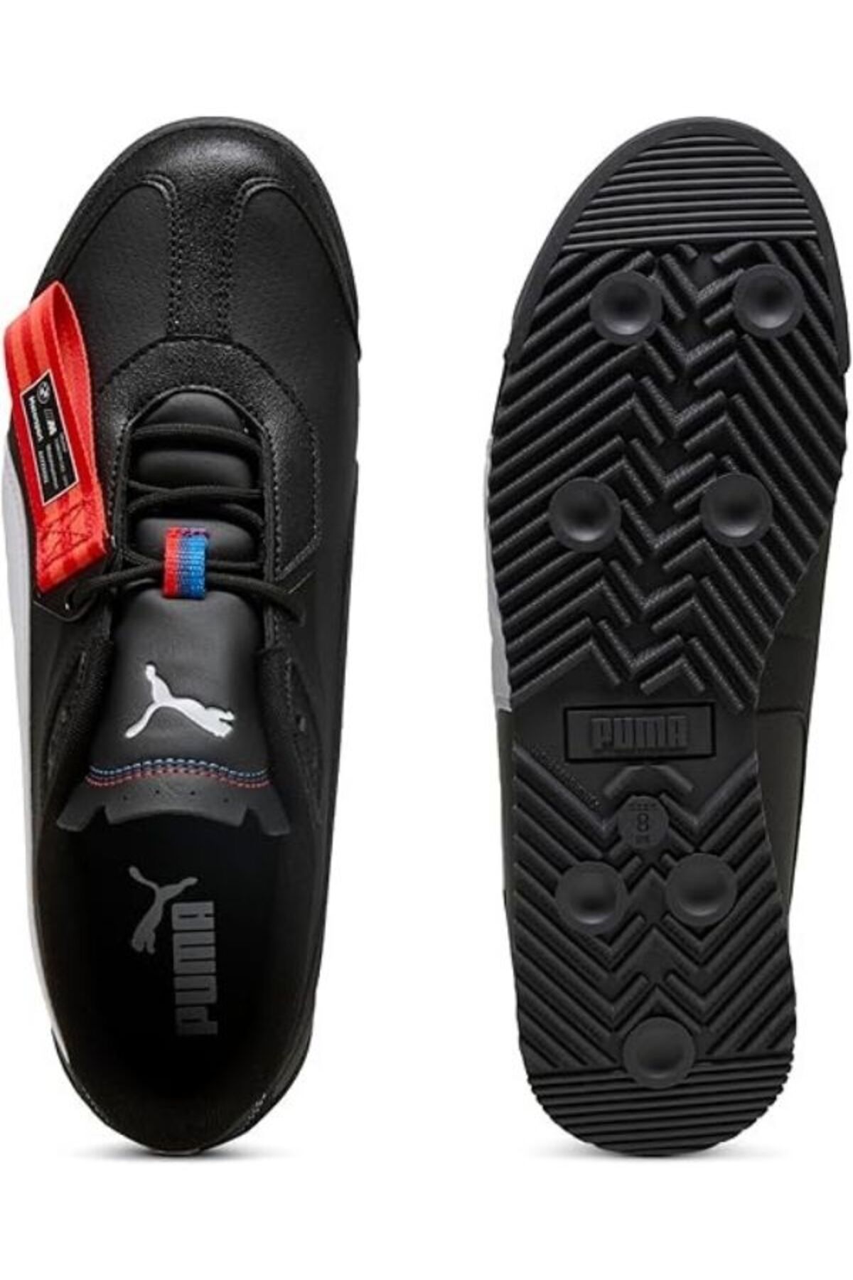 BMW MMS Roma Stradale Motorsport Erkek Siyah Sneaker Ayakkabı 30861701 - Görsel 5