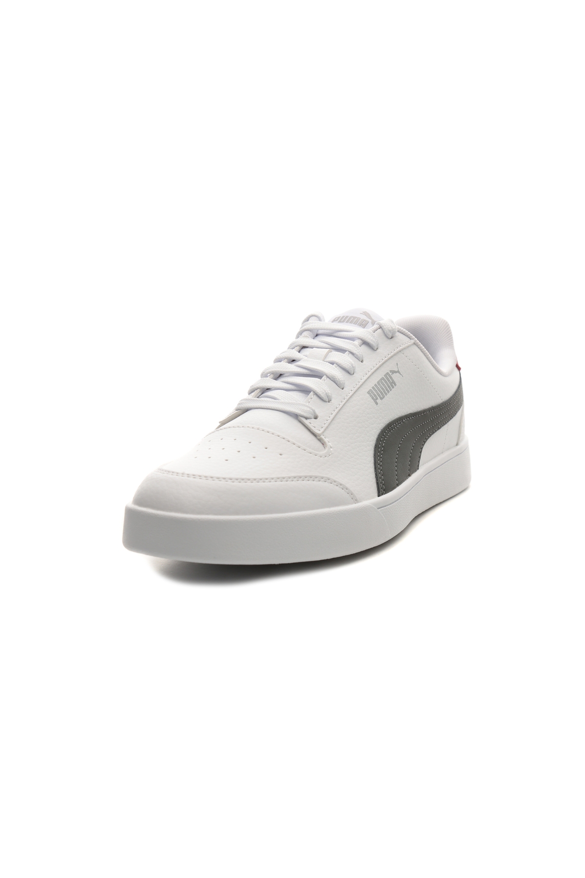 Shuffle- White-Shadow Gray-Intense Red - Görsel 3