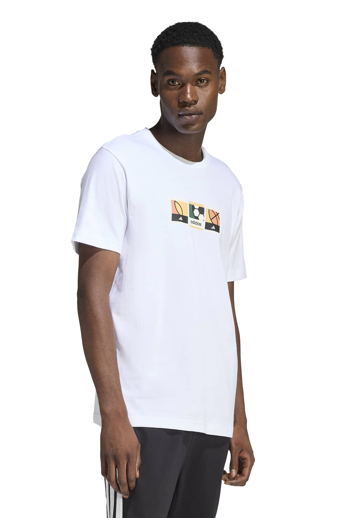 M MOS STAMPS T WHITE Beyaz Erkek Kısa Kol T-Shirt Fiyatları