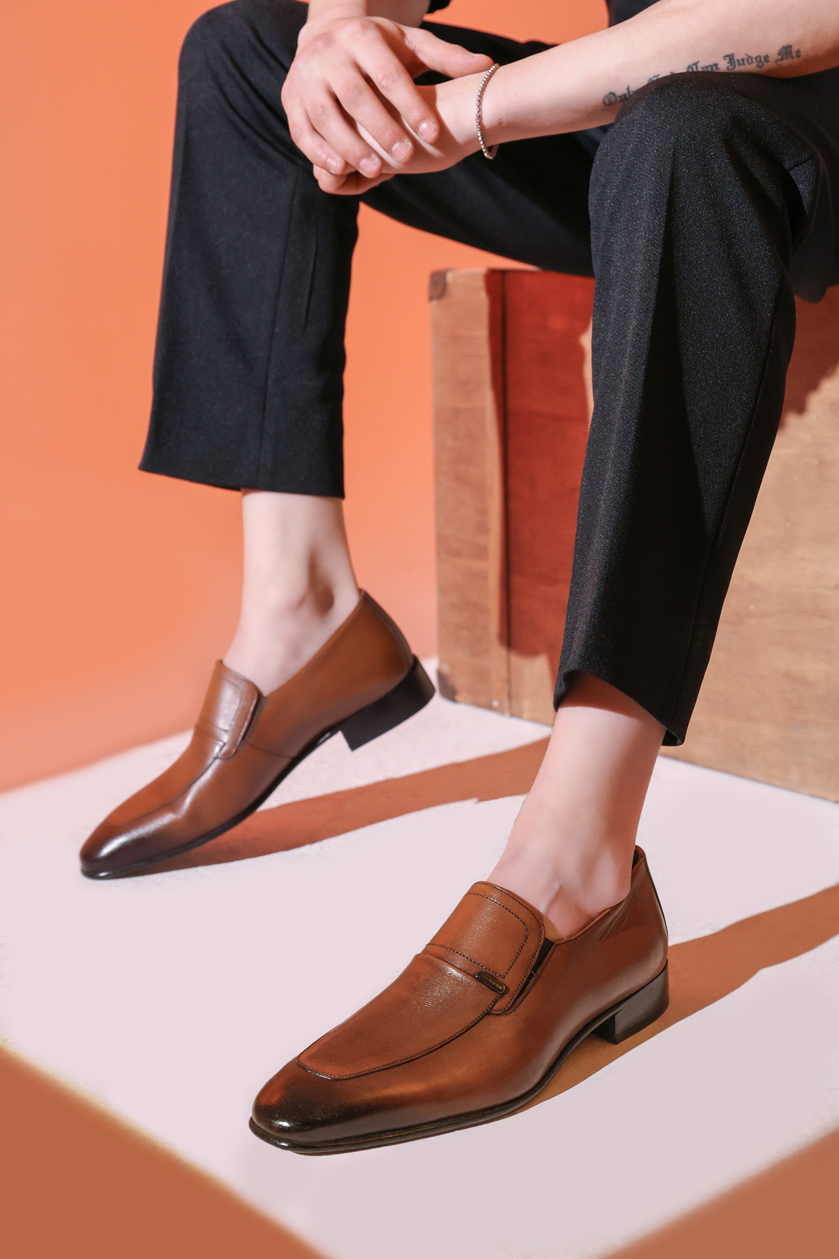 Hakiki Deri Erkek Klasik Ayakkabı 910MA2301 - Görsel 2