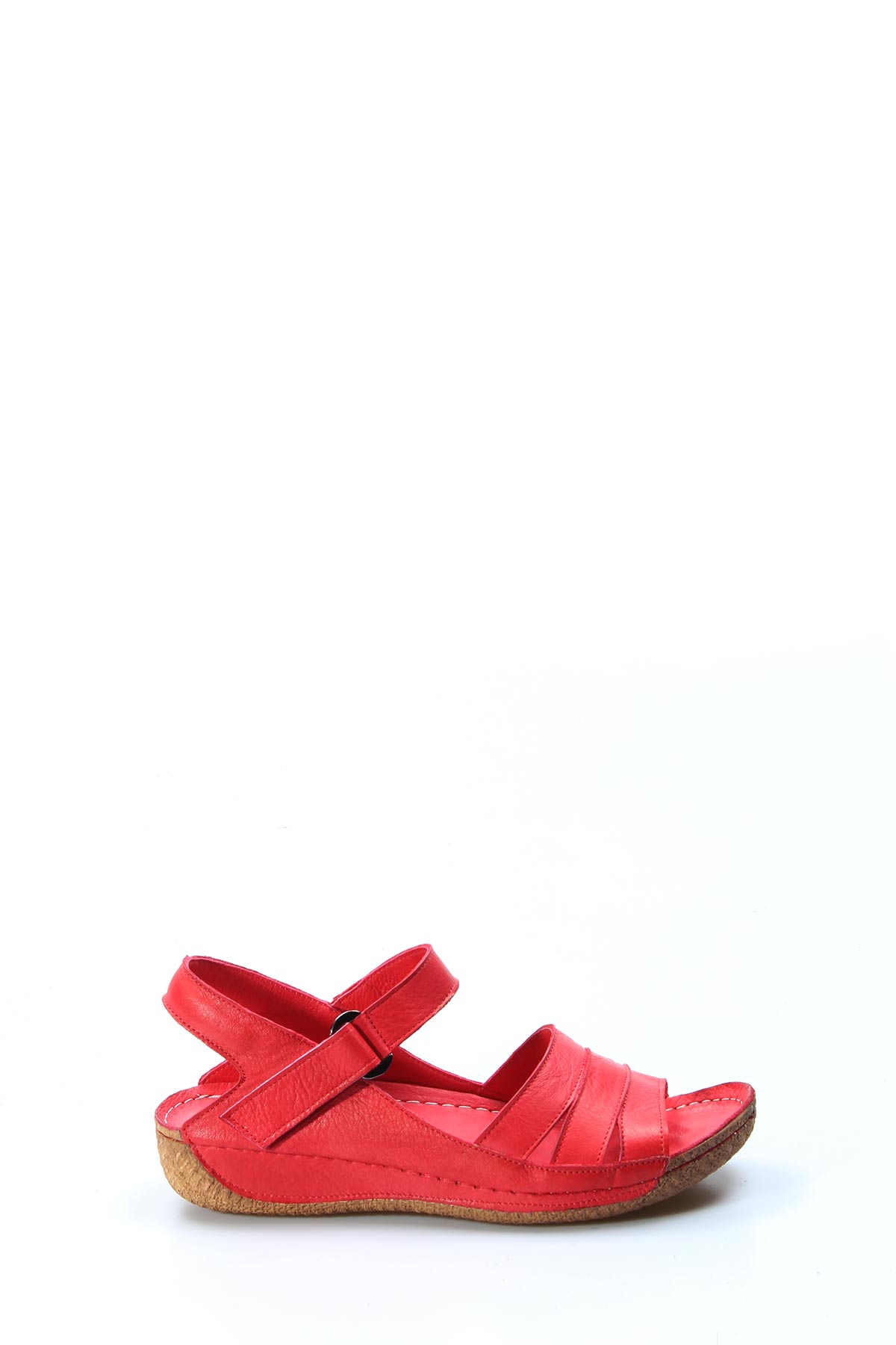 Hakiki Deri Kadın Klasik Sandalet 763ZA05 - Görsel 2