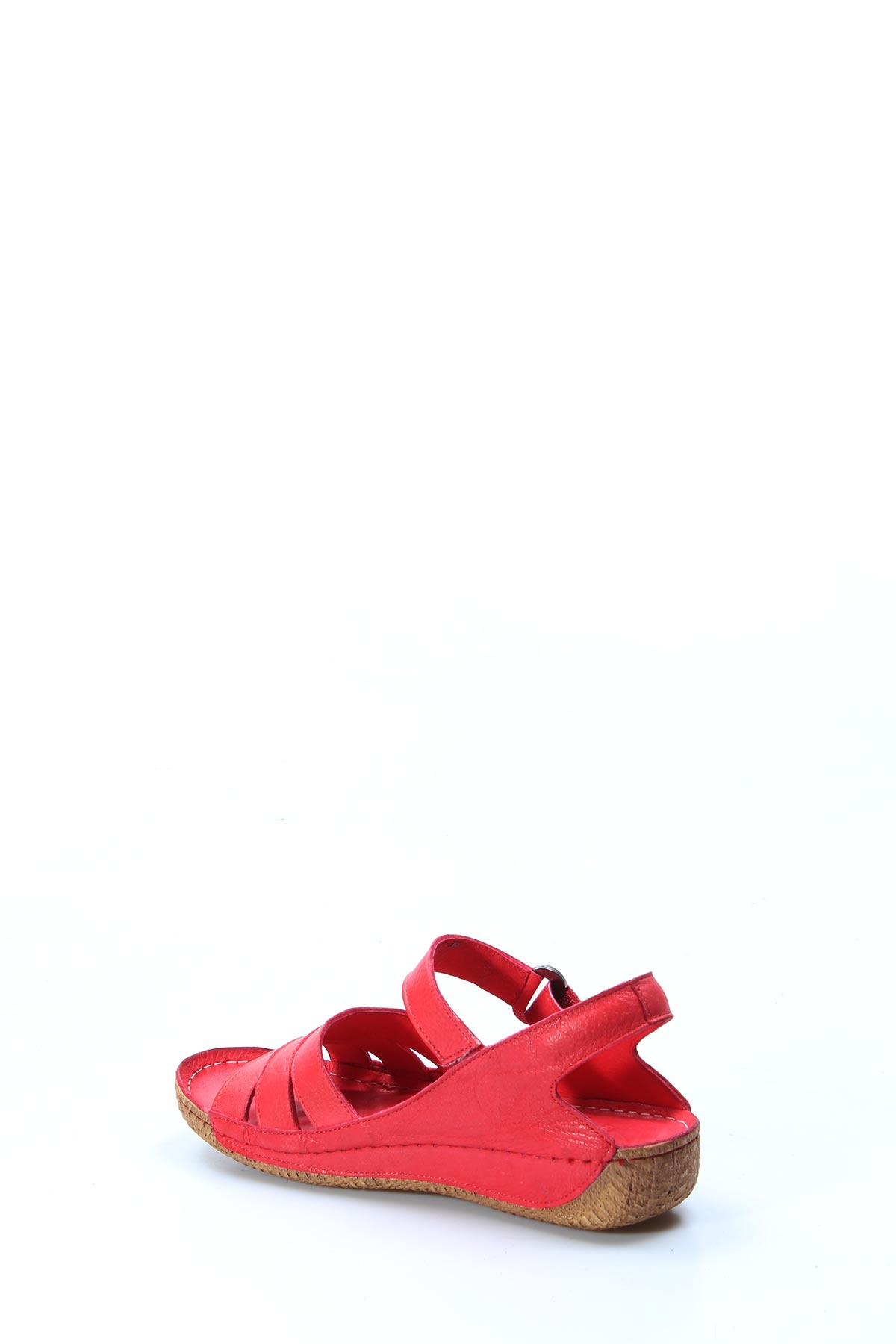 Hakiki Deri Kadın Klasik Sandalet 763ZA05 - Görsel 3