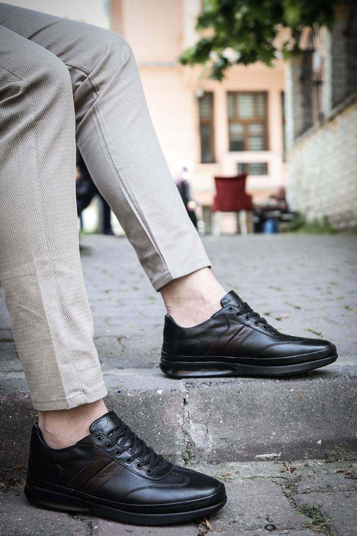 Hakiki Deri Erkek Spor Ayakkabı 855MA650 - Görsel 2