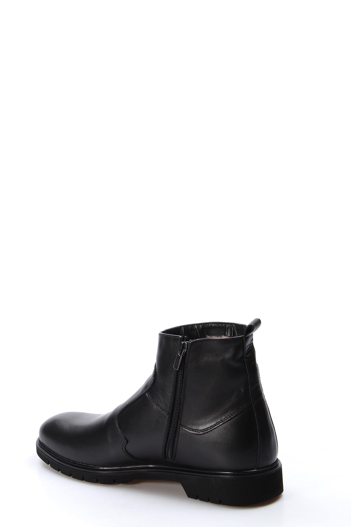 Hakiki Deri Kürklü Erkek Klasik Bot 711KMA213 - Görsel 4