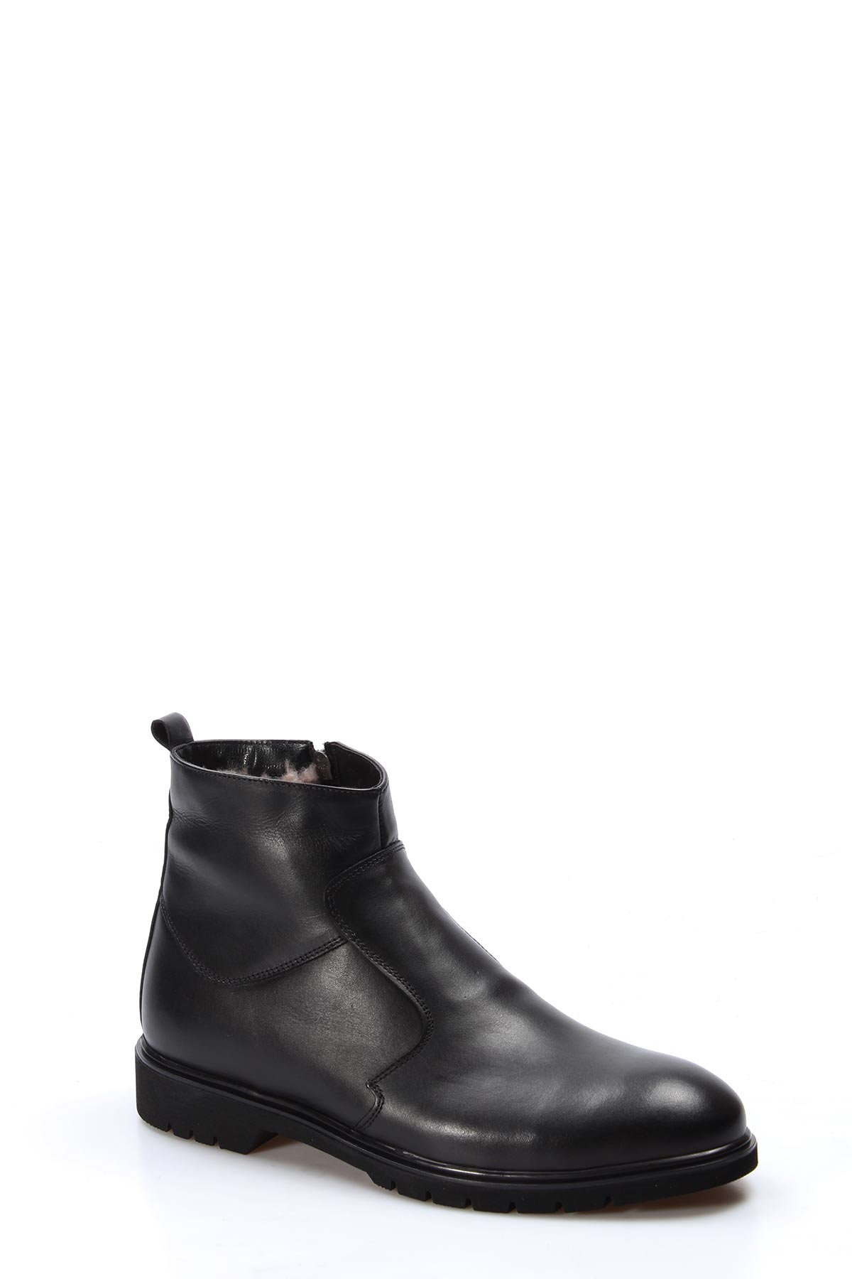 Hakiki Deri Kürklü Erkek Klasik Bot 711KMA213 - Görsel 5