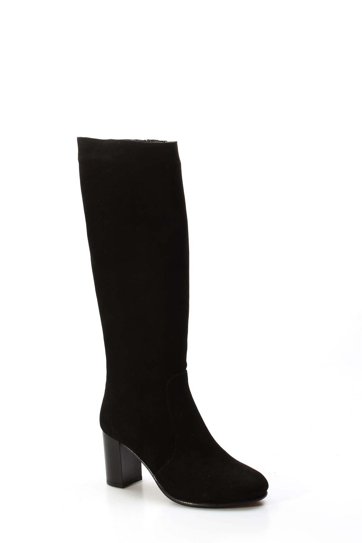 Hakiki Deri Kadın Klasik Çizme 064SZA999 - Görsel 5