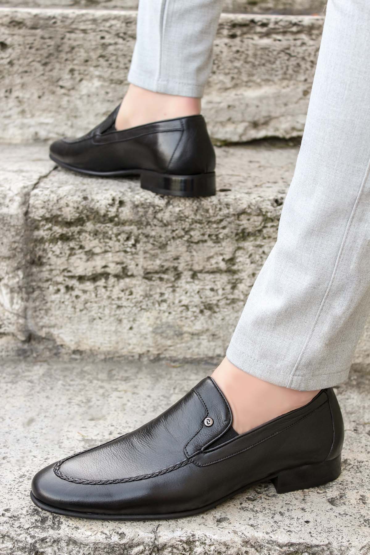 Hakiki Deri Erkek Klasik Ayakkabı 867MA085DUZ - Görsel 2