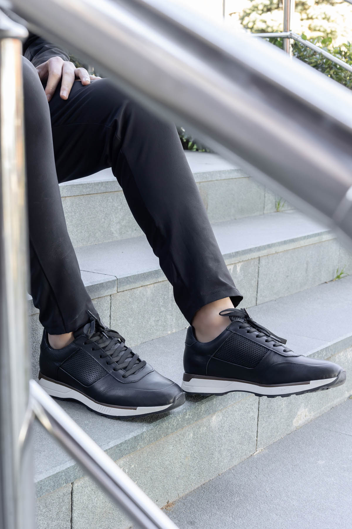 Hakiki Deri Erkek Spor Ayakkabı 723MA120 - Görsel 2