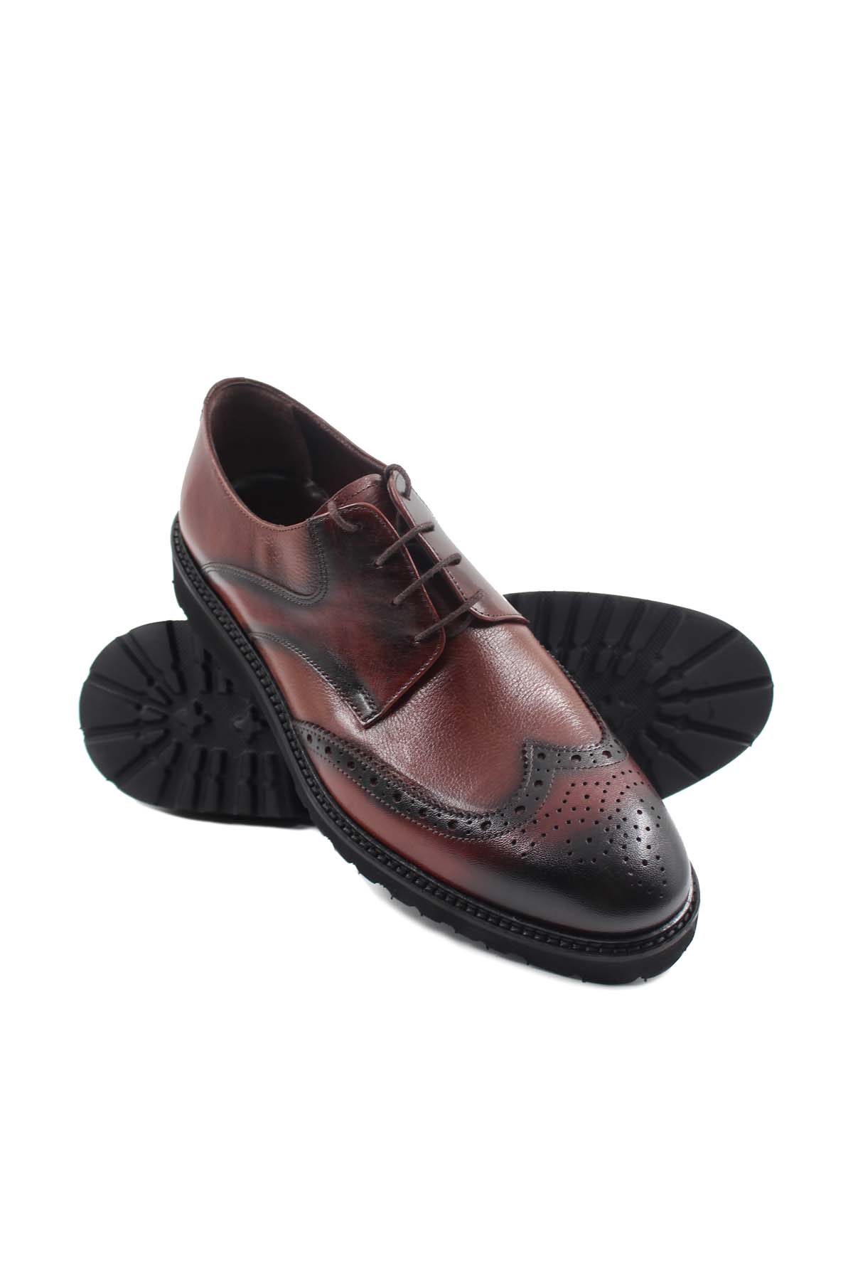 Hakiki Deri Erkek Klasik Ayakkabı 237MA625 - Görsel 6