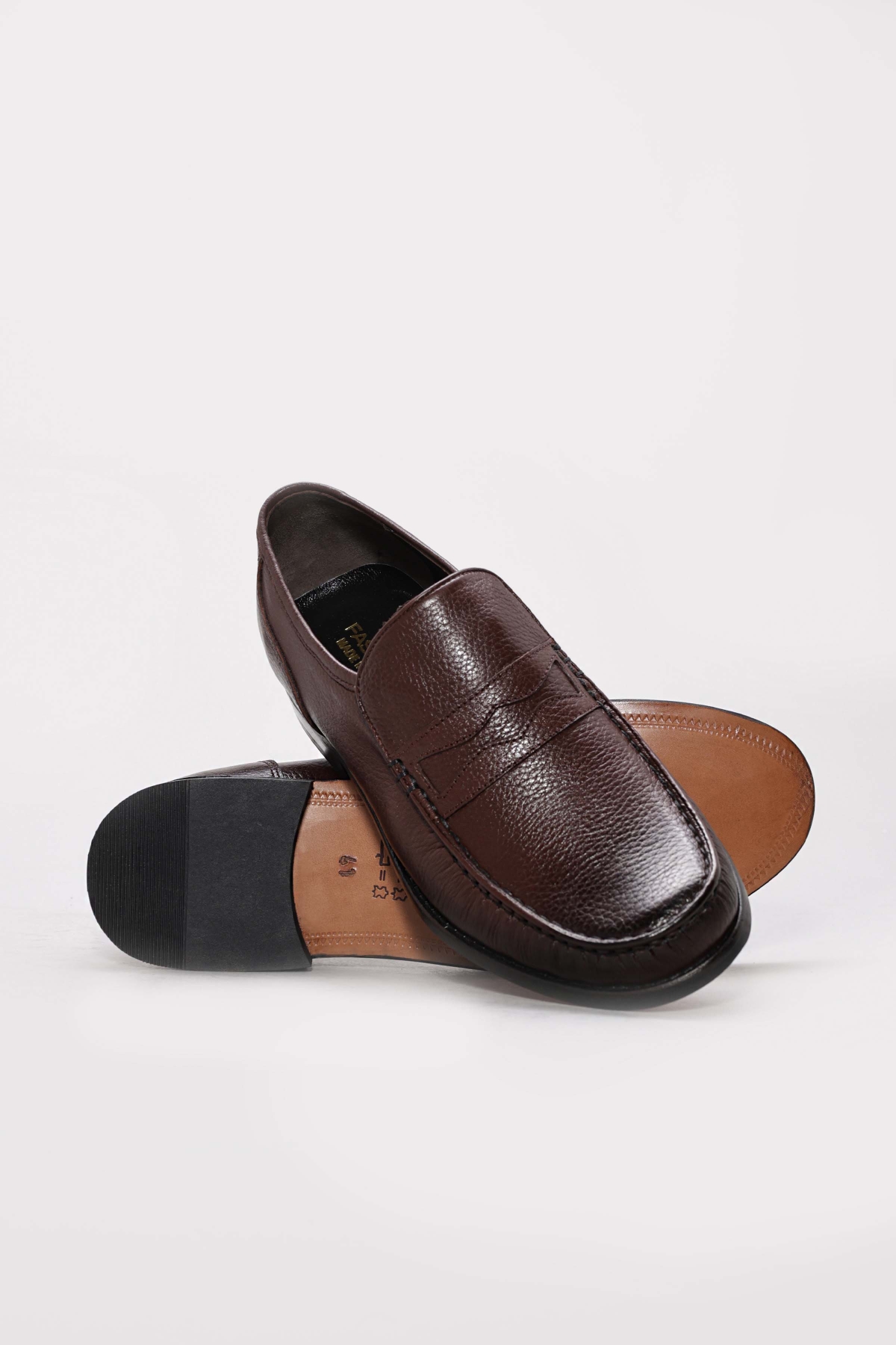 Hakiki Deri Erkek Klasik Ayakkabı 932MA725EVA - Görsel 5