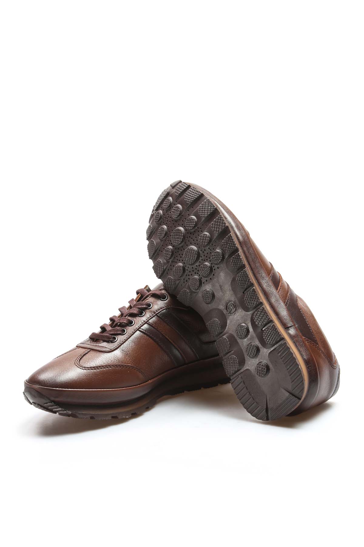 Fast Step Fast Step Taba Hakiki Deri Erkek Casual Ayakkabı 662GA1001 Flo'da! Taba - 5. görsel