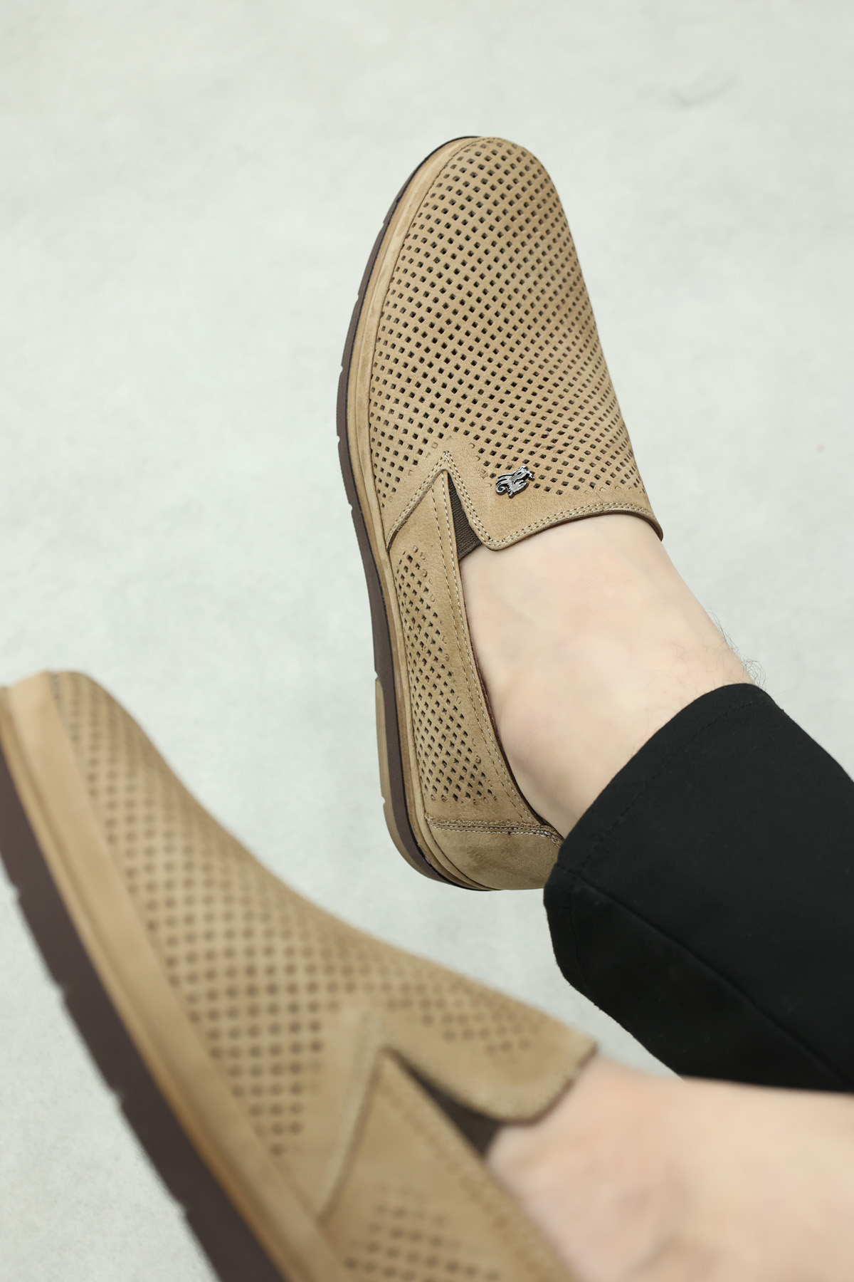 Hakiki Deri Erkek Casual Ayakkabı 711MA151-2291 - Görsel 2