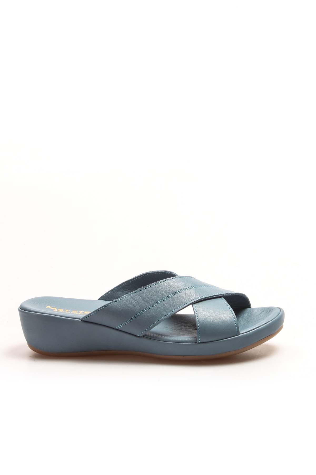 Hakiki Deri Kadın Düz Terlik 864ZAR03 - Görsel 3