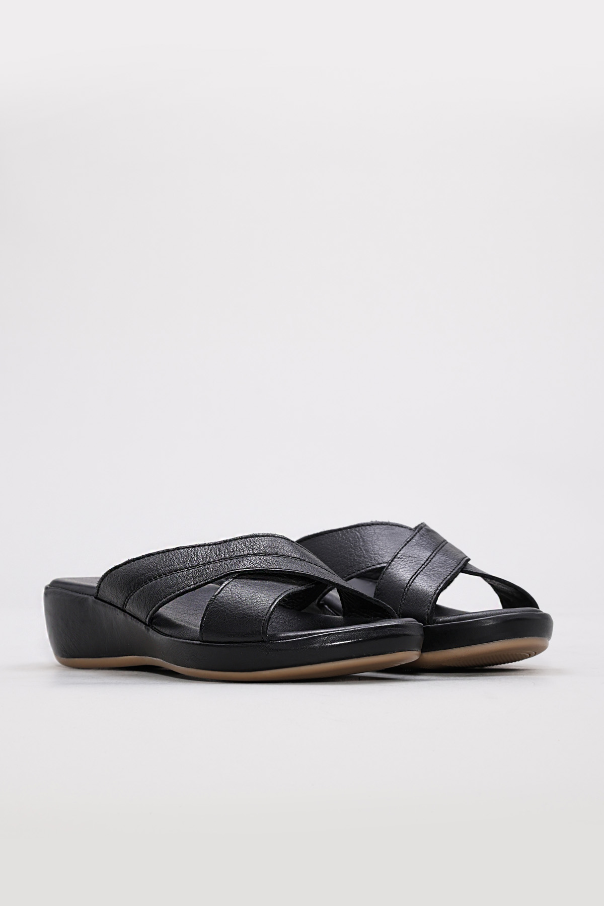 Hakiki Deri Kadın Düz Terlik 864ZAR03 - Görsel 6