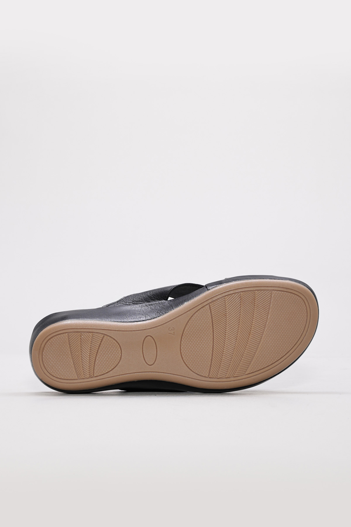 Hakiki Deri Kadın Düz Terlik 864ZAR03 - Görsel 7