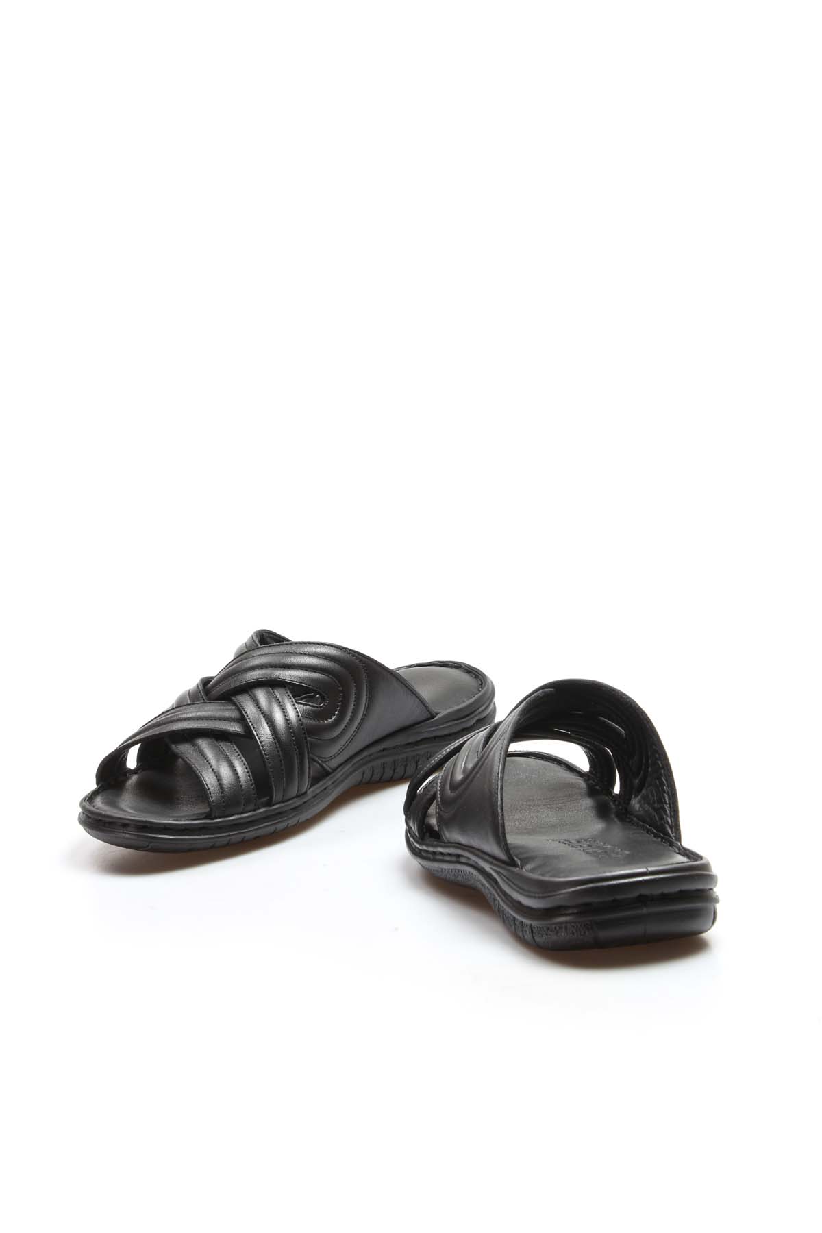 Hakiki Deri Erkek Düz Terlik 952MA141 - Görsel 6