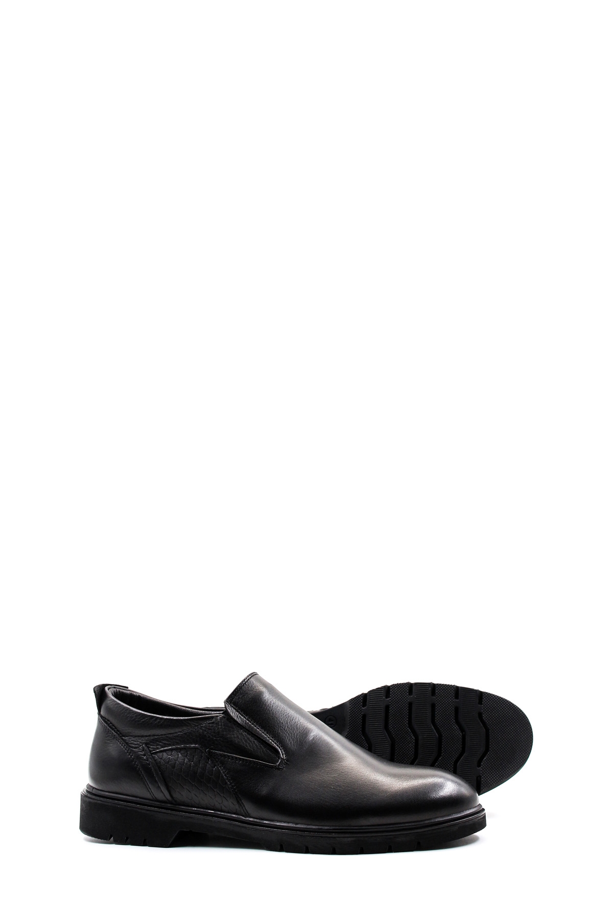 Hakiki Deri Kürklü Erkek Klasik Ayakkabı 711KMA477 - Görsel 5