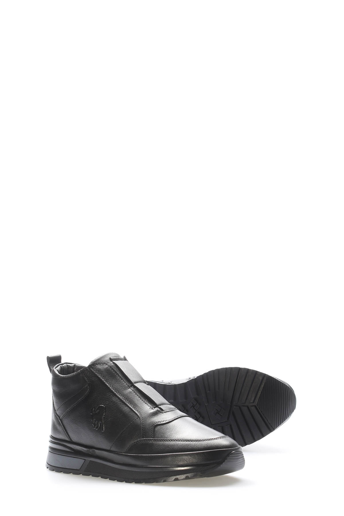 Hakiki Deri Kürklü Erkek Spor Bot 856KMA717 - Görsel 5