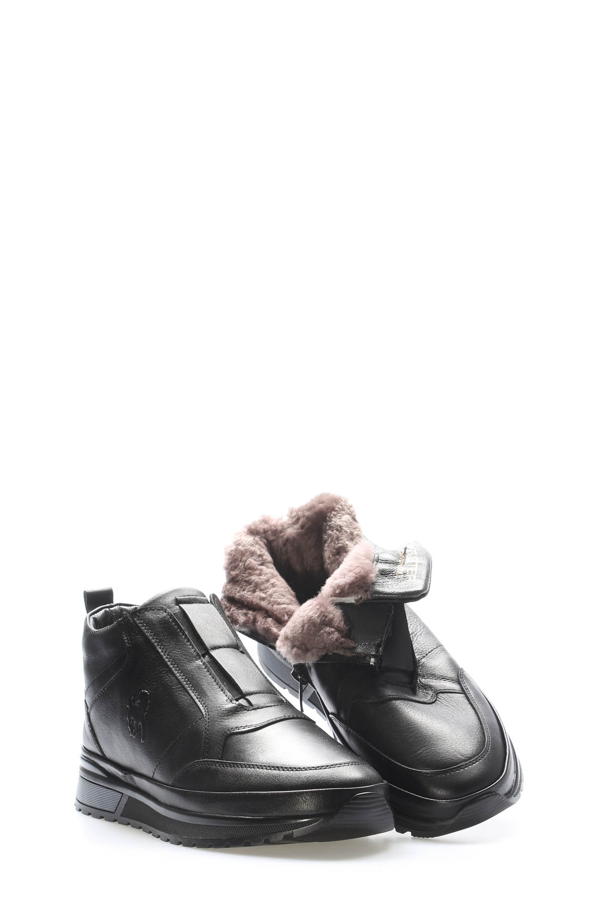 Hakiki Deri Kürklü Erkek Spor Bot 856KMA717 - Görsel 6