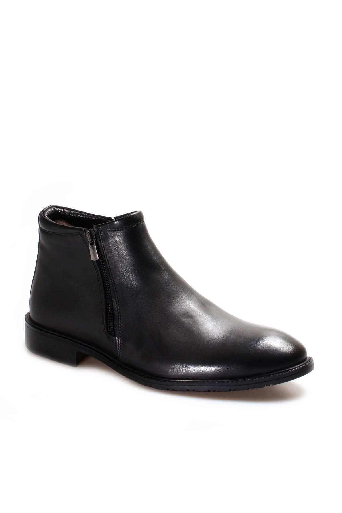Hakiki Deri Kürklü Erkek Klasik Bot 711KMA4004 - Görsel 5