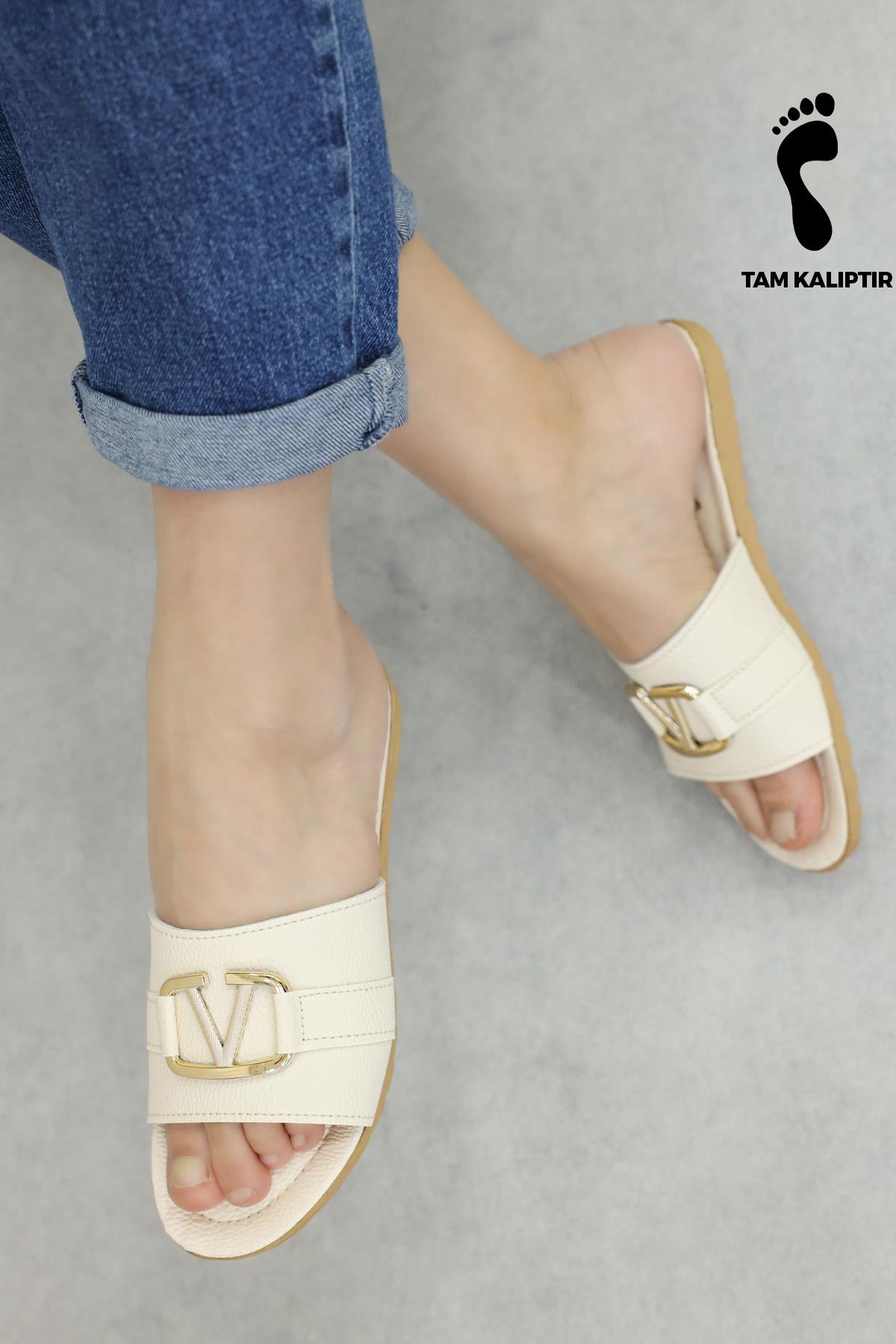 Kadın Düz Terlik 935ZA120 - Görsel 2