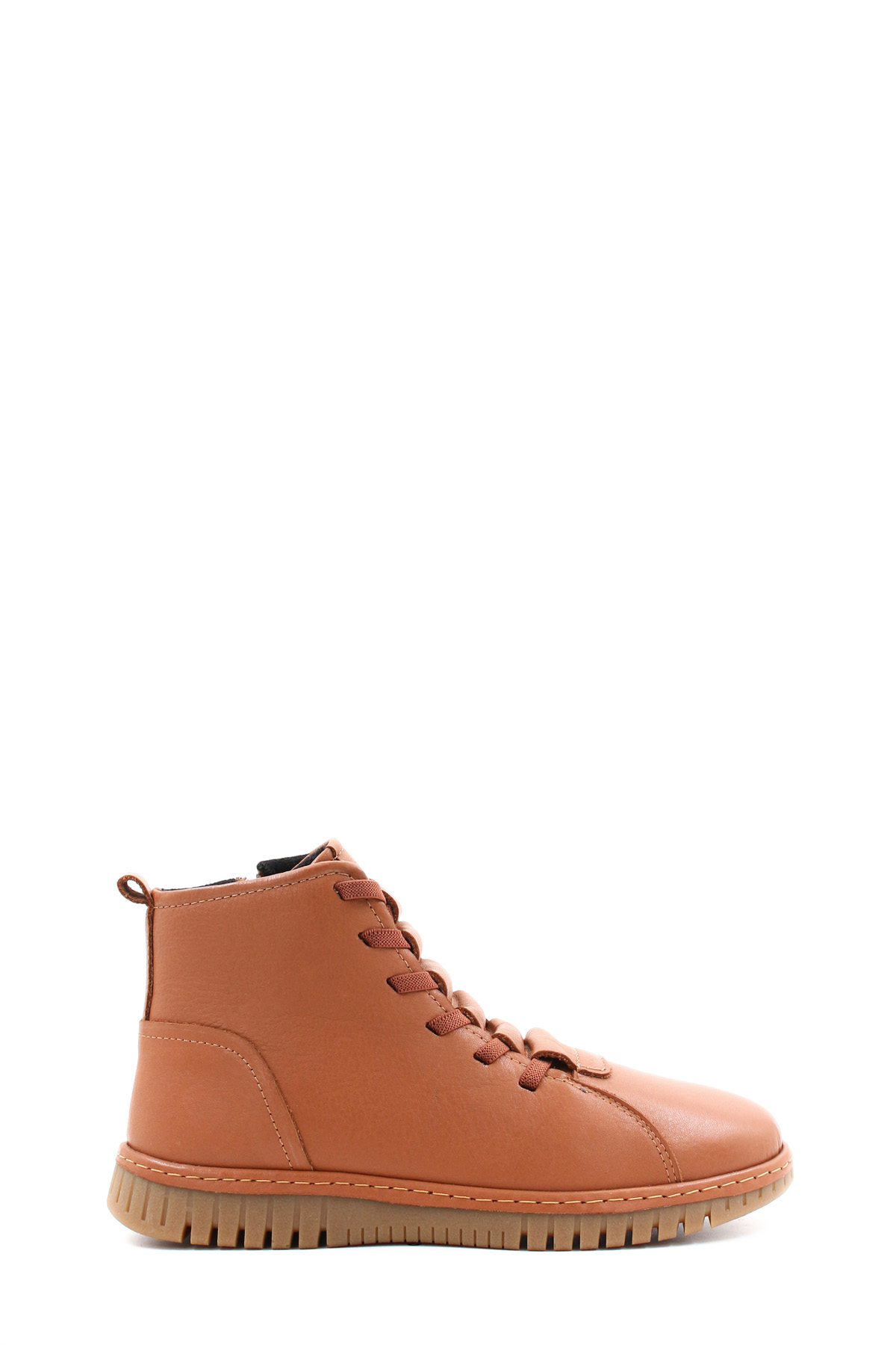 Hakiki Deri Kadın Klasik Bot 757SZA23662 - Görsel 2