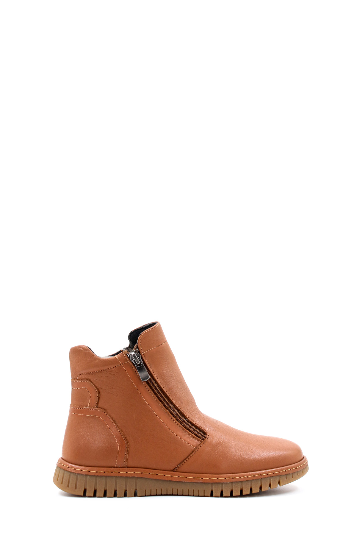 Hakiki Deri Kadın Klasik Bot 757SZA23665 - Görsel 3