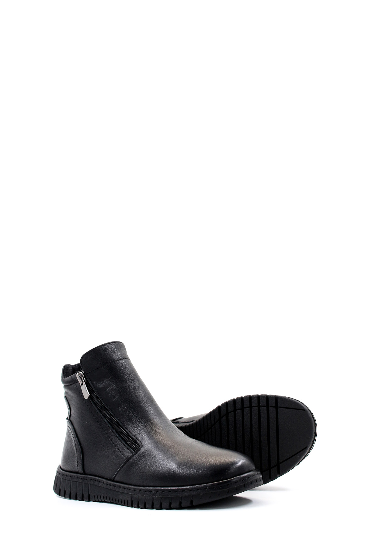 Hakiki Deri Kadın Klasik Bot 757SZA23665 - Görsel 7